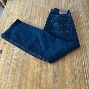 Levis Kids Dark Blue Jeans